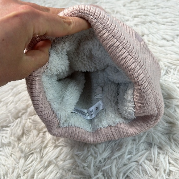 Lululemon Fleece Lined Pom Pom Beanie - Picture 2 of 4